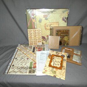 NEW Lifes Journey 3 Memories Scrapbook Album Kit with Embellishments